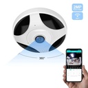 Circular 360° WiFi Camera Fisheye Nanny Cam ICSEE 1080P