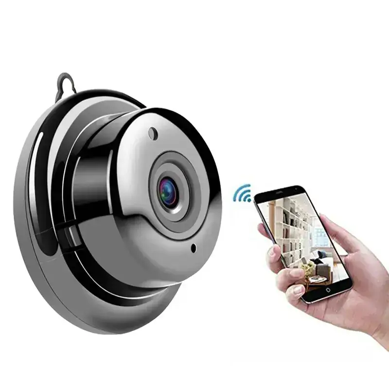 Mini WiFi Hidden Camera 1080P, Night Vision & Hanging Hook