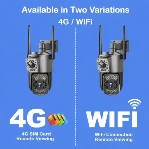 V380 Dual Lens 4G WiFi Camera Outdoor in Kenya