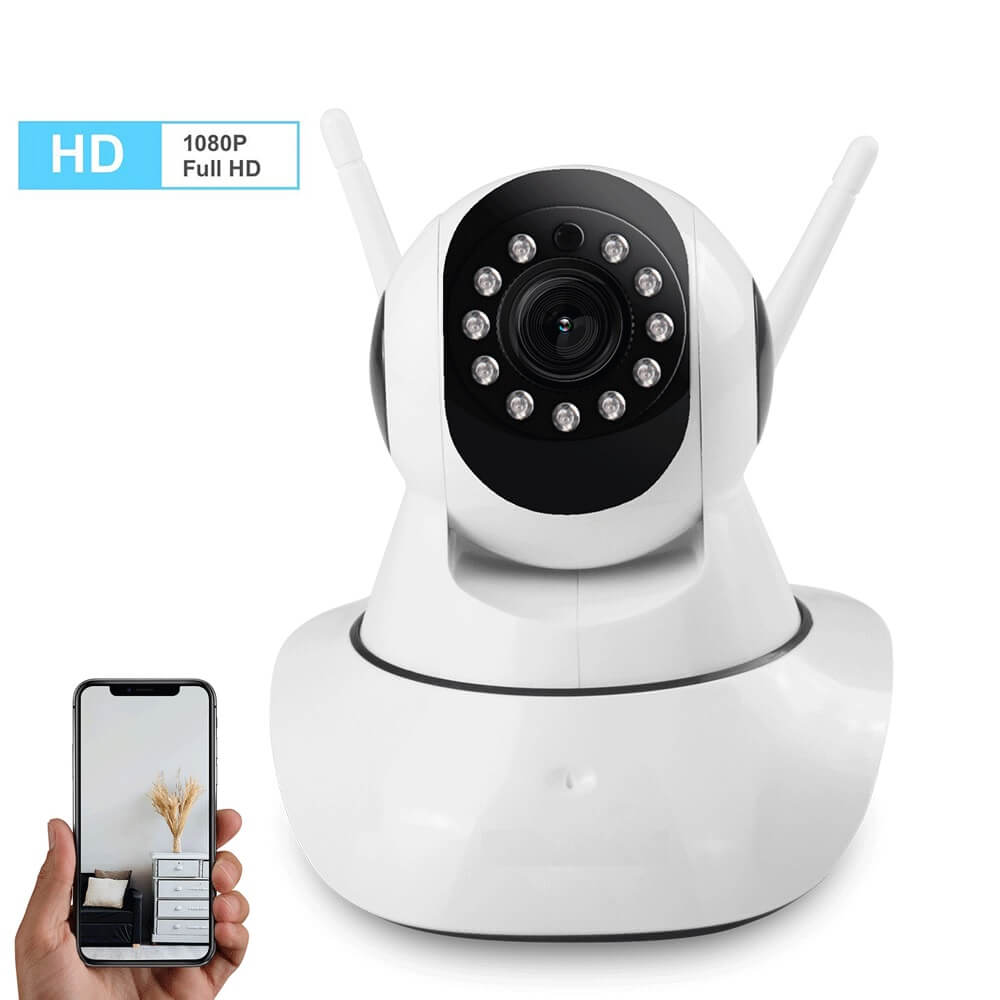 Wireless PTZ Camera WiFi 1080P Remote Control 360-degree